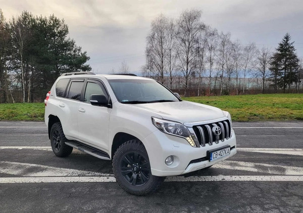 Toyota Land Cruiser cena 170000 przebieg: 129000, rok produkcji 2014 z Sulechów małe 191